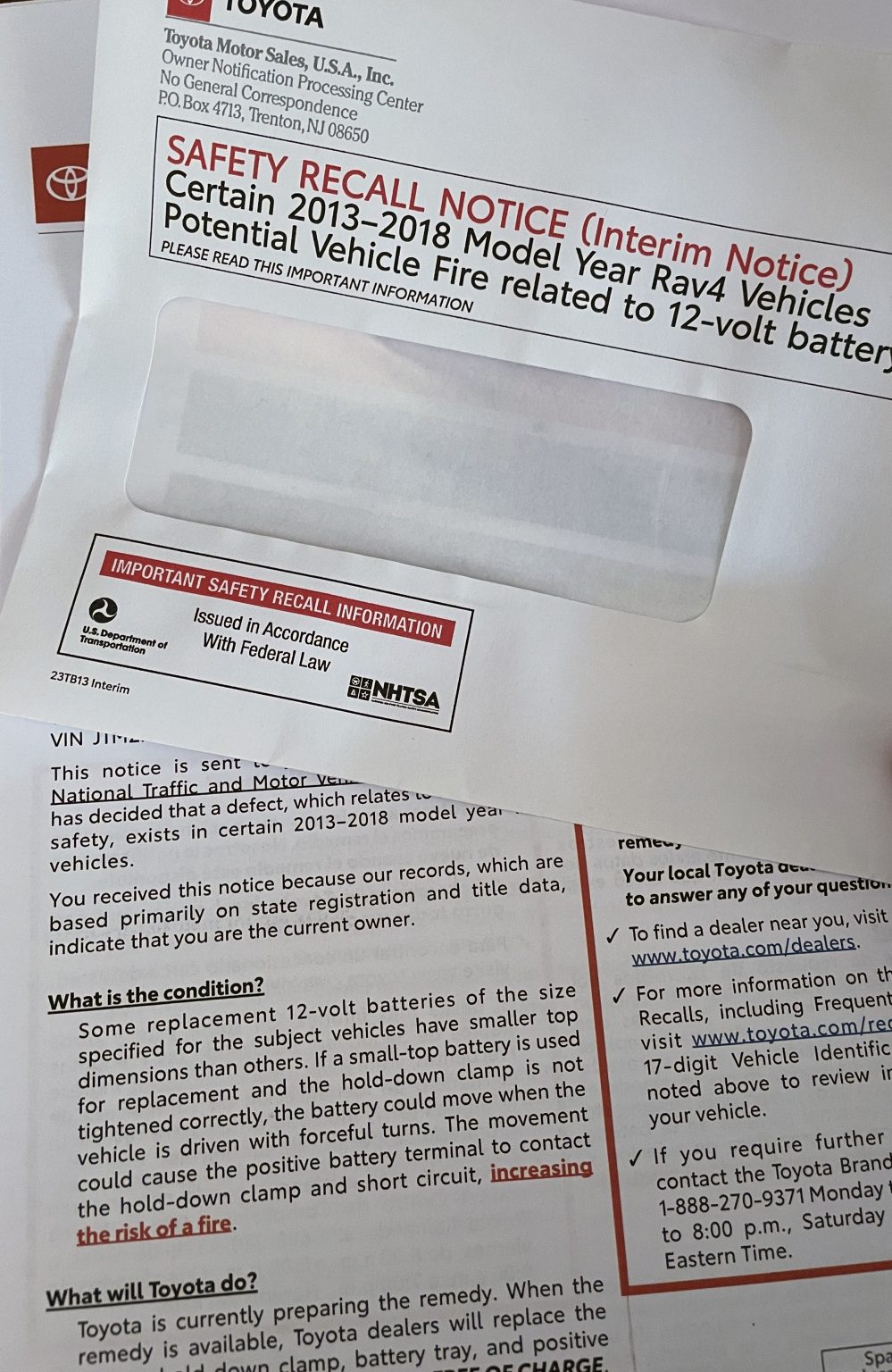Toyota RAV4 Battery Recall: Fire Risk, Repairs & What Owners Must Know ...